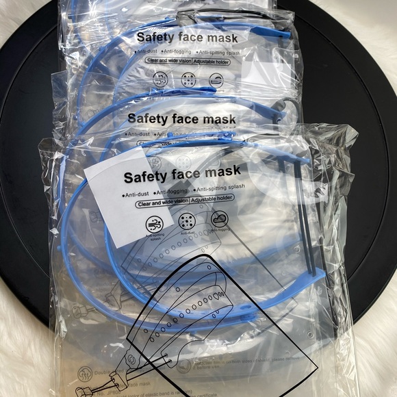 5 Safety face shields new - Picture 3 of 5
